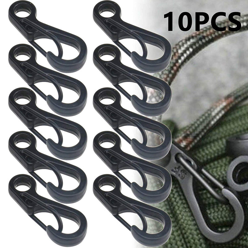 10pcs/lot Mini Carabiner Camping Edc Survival Climbing Sf Spring