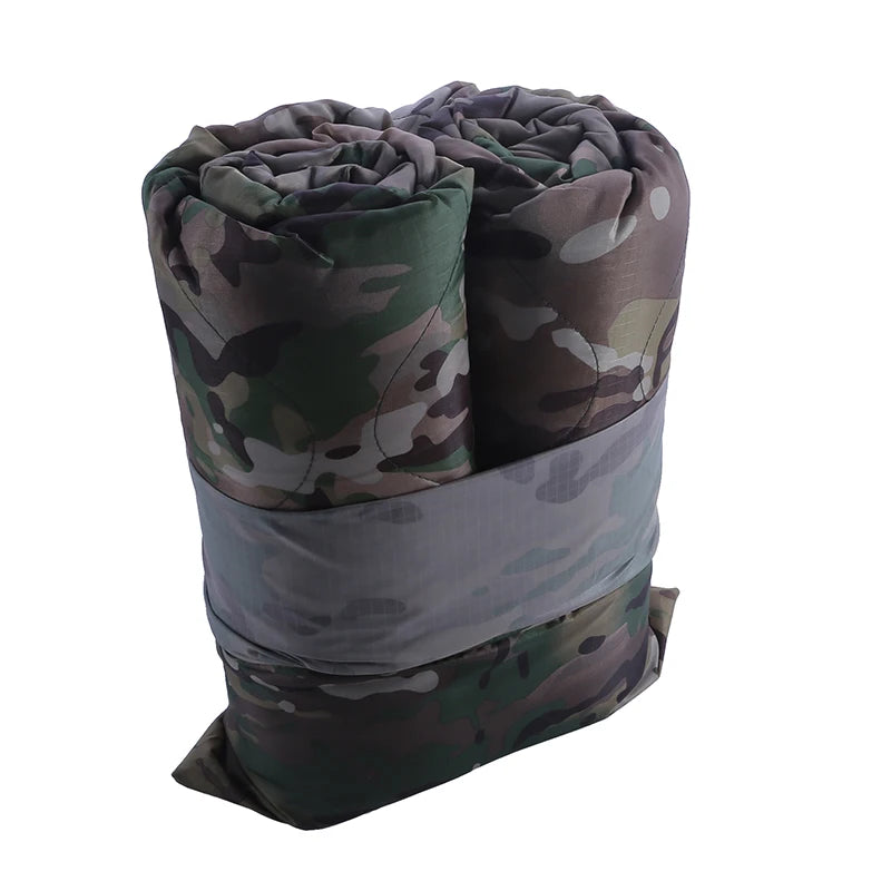 Camouflage Camping Quilt Portable Camping Accessories Picnic Warm