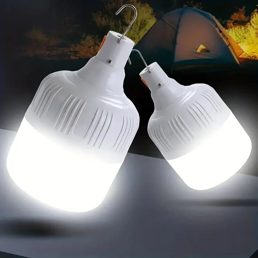 Waterproof And Rechargeable LED Night Light Bulb Dimmable Emergency