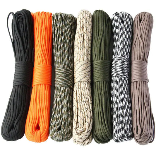 9-Core 650lb Paracord 5/15/31m Dia 4mm Military Tactical Survival