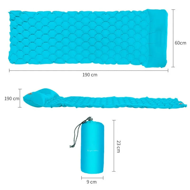 TPU Mini Portable Outdoor Camping Sleeping Bag Inflatable Mattress