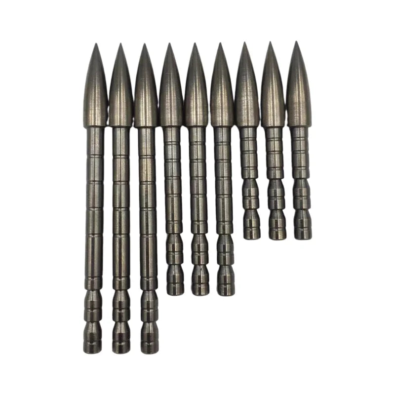 12PCS 4.2 mm Arrow Head DIY 80 100 120 Grain BP Tip For ID