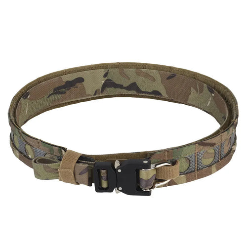 Tactical Bison Belt 2 Layers Battle Waistbelt Quick Detach Metal