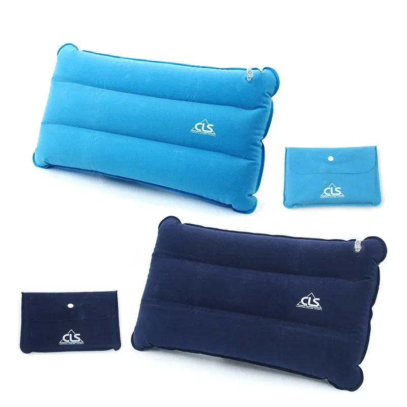 Outdoor square inflatable pillow large leisure camping sleeping bag