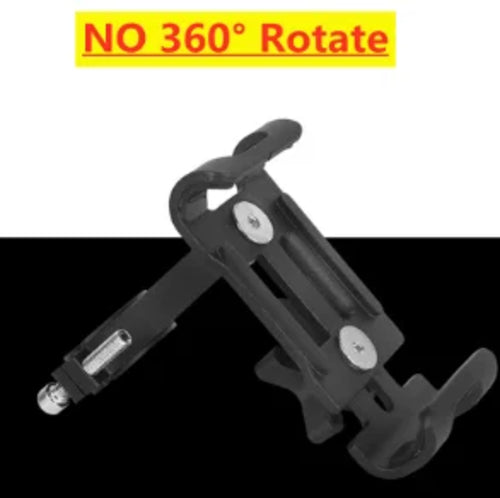 360 Rotate Metal Motorcycle Bicycle Phone Holder Aluminum Alloy