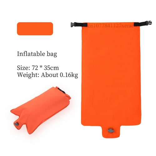 Camping Outdoor Single Inflatable Mat Nylon TPU Waterproof