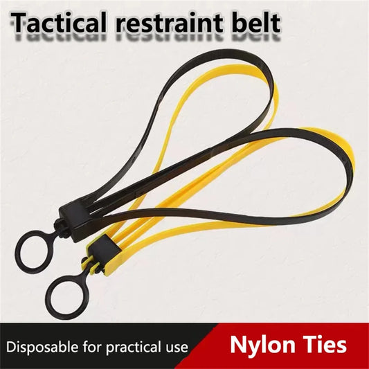 Tactical Plastic Cable Tie Band Handcuffs Sport Decorative Strap Sport