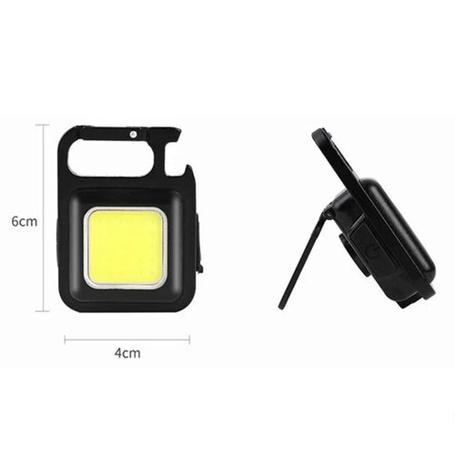 Mini Keychain Light Multifunctional Camping Flashlight USB