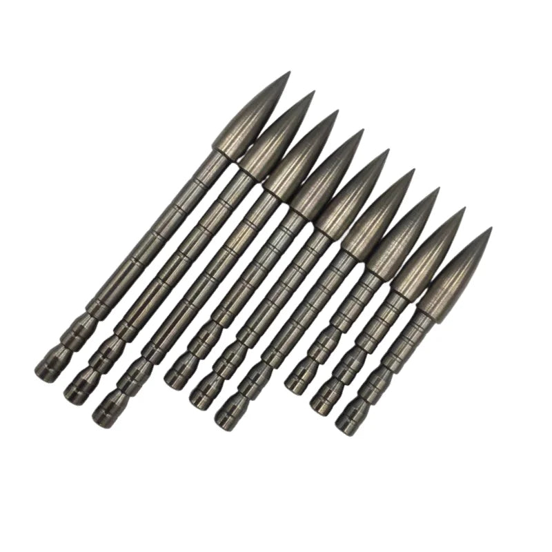 12PCS 4.2 mm Arrow Head DIY 80 100 120 Grain BP Tip For ID