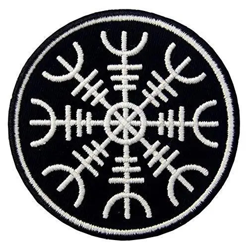 Viking Patch Embroidered Patches on Clothes Runes Badges Patches for