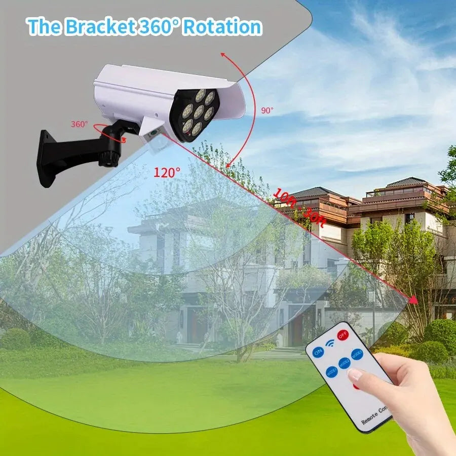 Outdoor Motion Sensor Solar Lights 77 LED FloodLight Waterproof