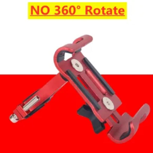 360 Rotate Metal Motorcycle Bicycle Phone Holder Aluminum Alloy